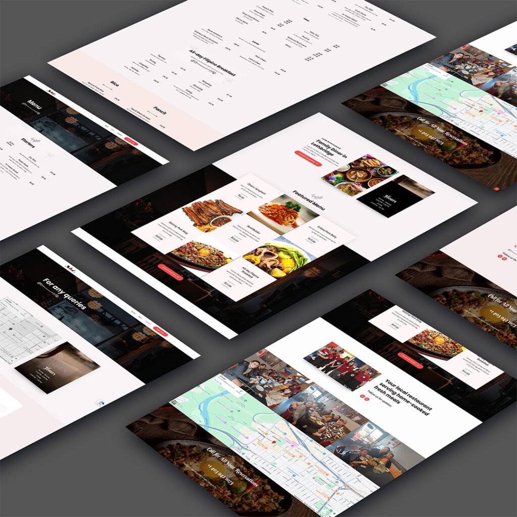 kuya wills and tobits website mockup