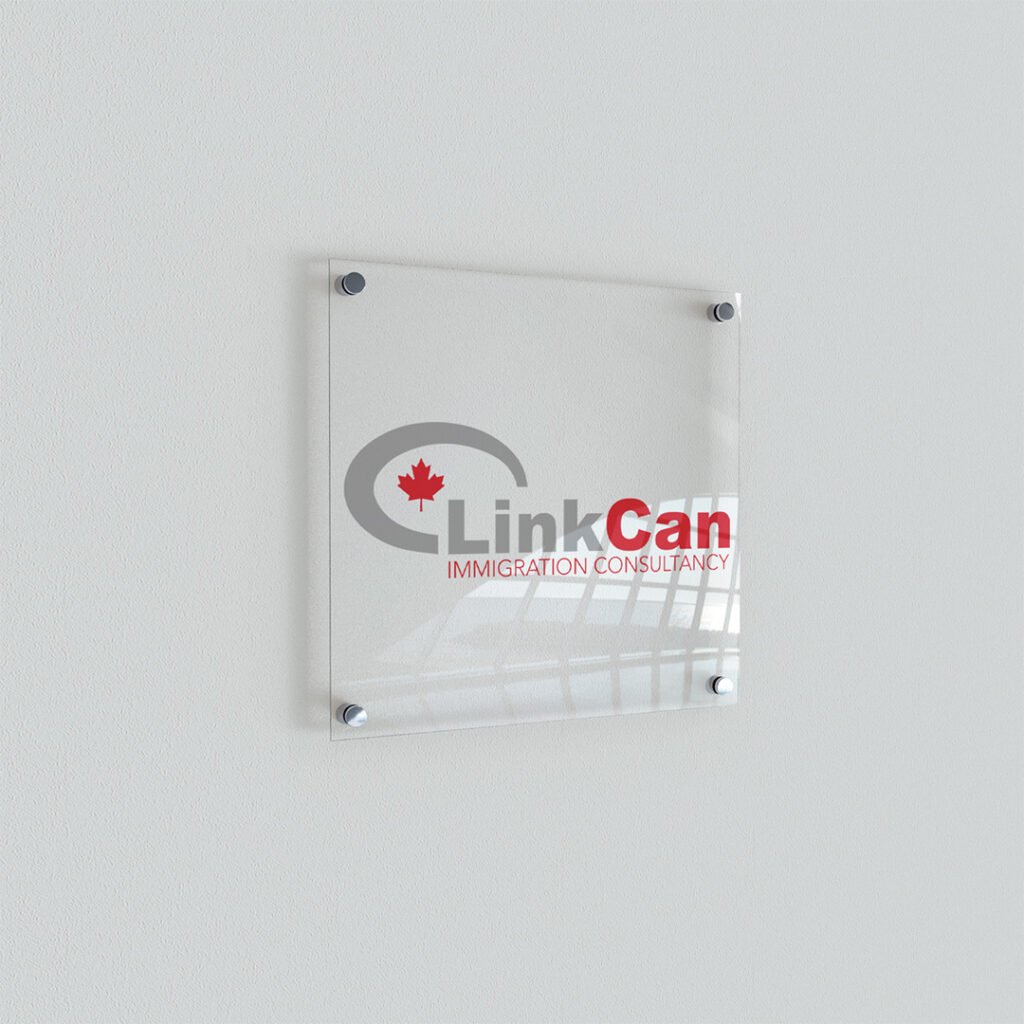 linkcan immigration indoor signage